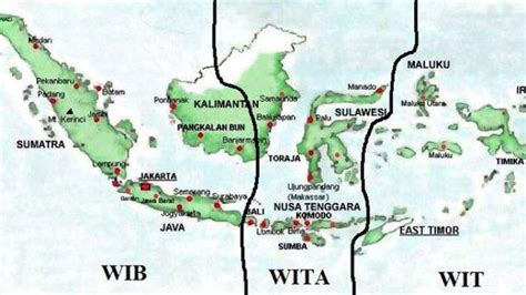 wib ke wita|Perbedaan Waktu Indonesia: WIB, WITA dan WIT.